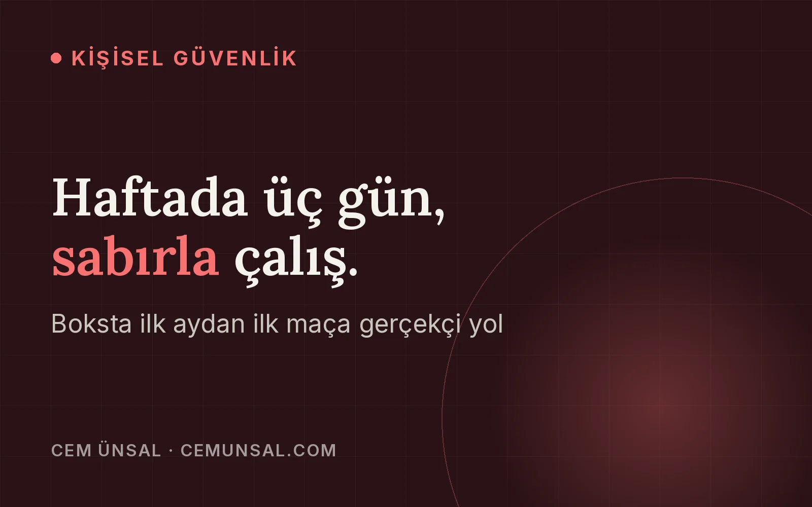 Boks Kaç Ayda Öğrenilir? İlk Aydan İlk Maça Gerçekçi Aşamalar · Haftada üç gün, sabırla çalış.