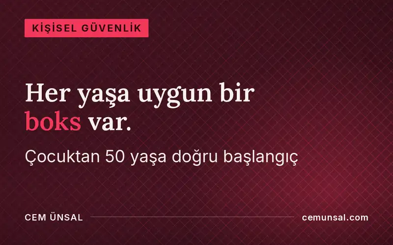 Boks kaç yaşında başlanır, geç kalınır mı? Çocuktan 50 yaşa rehber · Her yaşa uygun bir boks var.