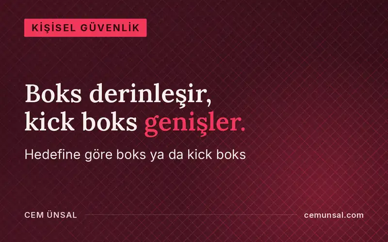 Kick Boks mı Boks mu? Farkları ve Sana Uygunu · Boks derinleşir, kick boks genişler.