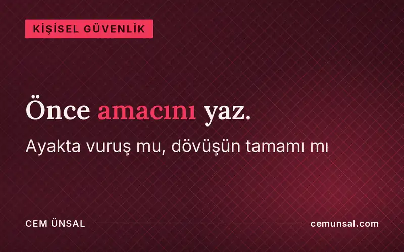 Kick Boks mu MMA mi? Amacına Göre Hangisi, Farkları ve İlk Aylar · Önce amacını yaz.