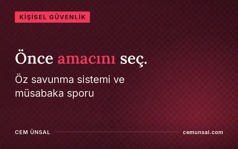Krav Maga mı MMA mı? Amaç, Antrenman, Risk ve Doğru Salon Seçimi · Önce amacını seç.