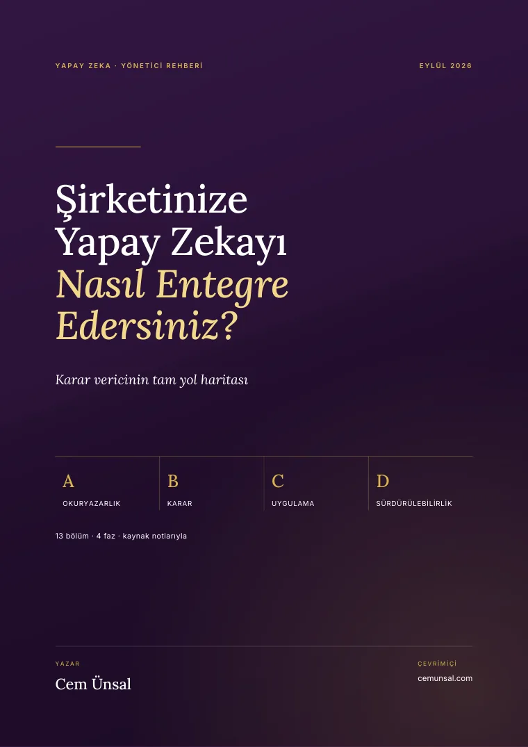 Şirketinize Yapay Zekayı Nasıl Entegre Edersiniz? kapağı